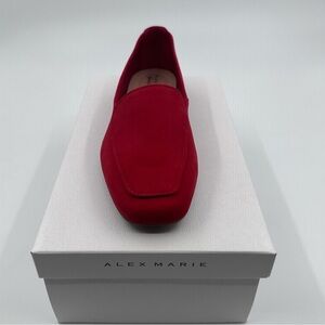 Alex Marie Bold Red Women's Loafers